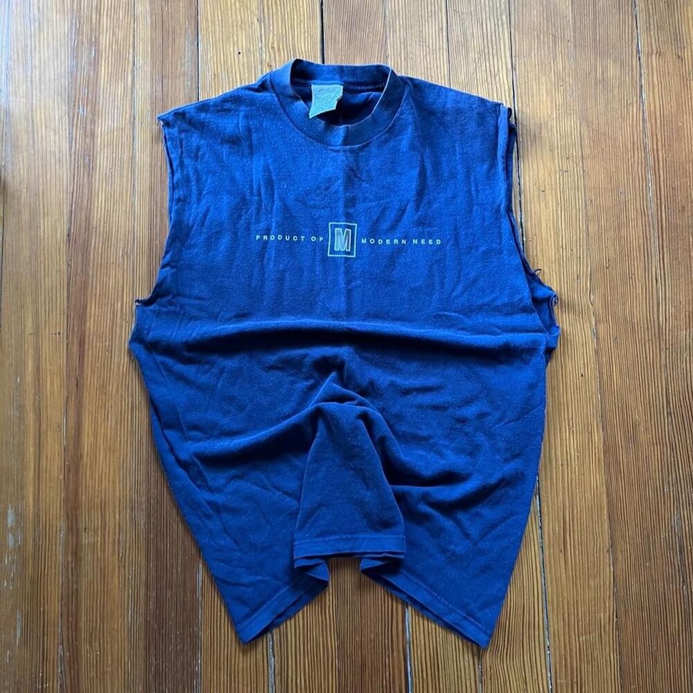 Mossimo Men's Navy and Blue Vest